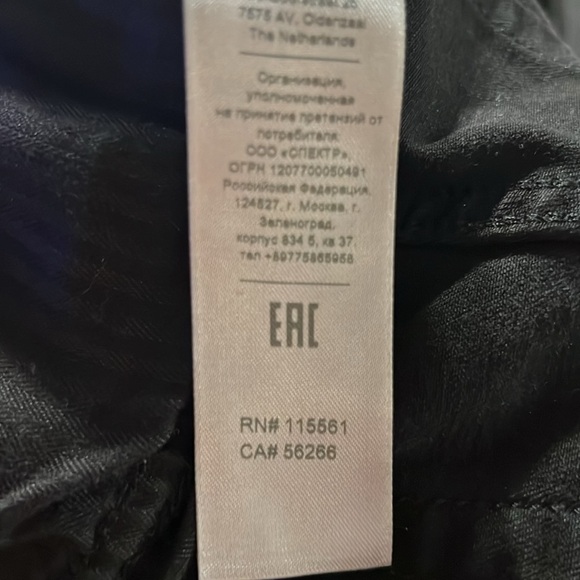 7 FOR ALL MANKIND The Ankle Skinny Jeans Women's 8P Black stretch streetwear Y2K - Picture 12 of 12